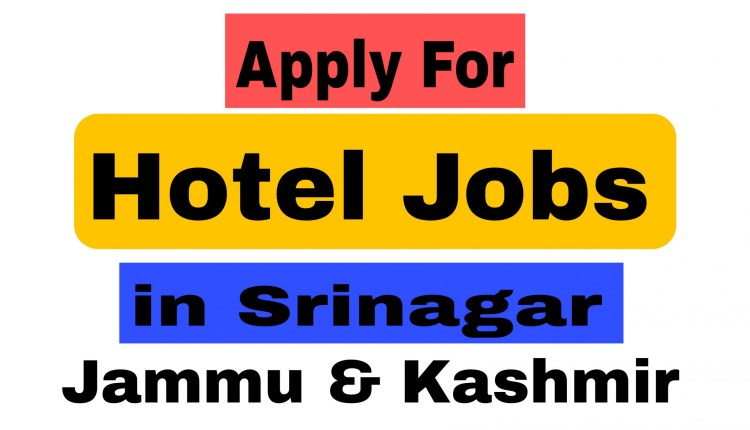 Srinagar hotel jobs hotel the victory rajbagh